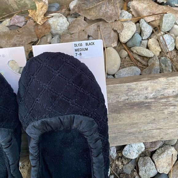 Cabernet Indoor/Outdoor (MED Sz 7-8) Slipper Black - Picture 4 of 4